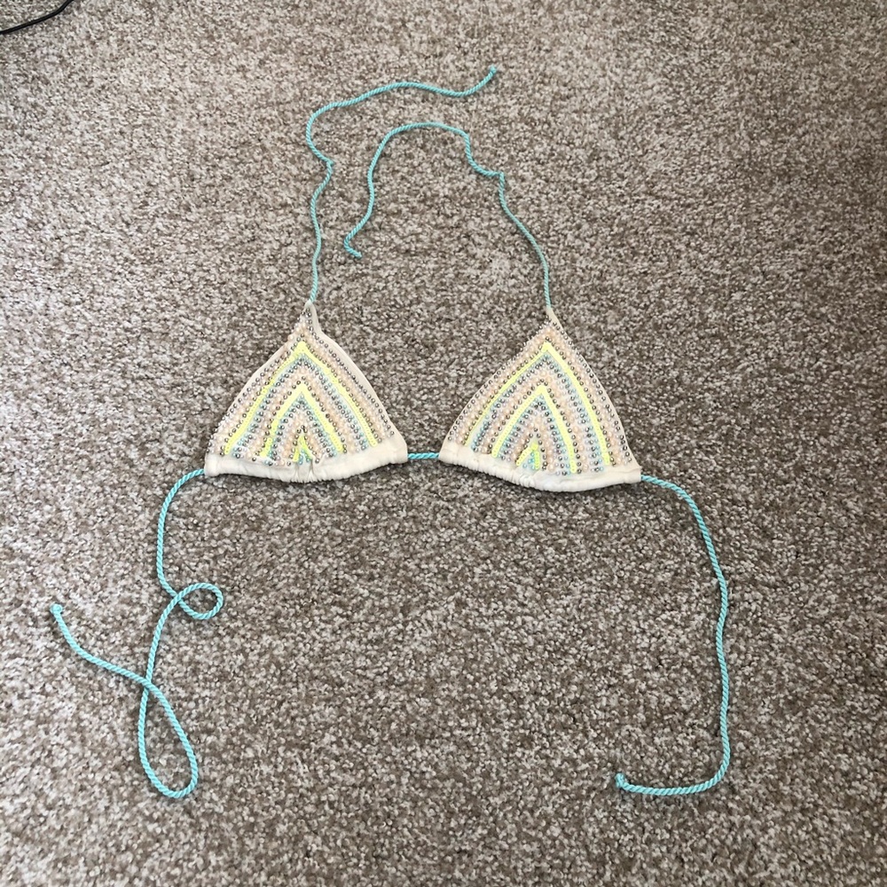 VS beaded bikini top